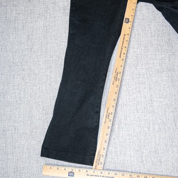 Sezane Women's Ciara Trousers High-Rise Flared Legs in Black sz 36 - Picture 7 of 13